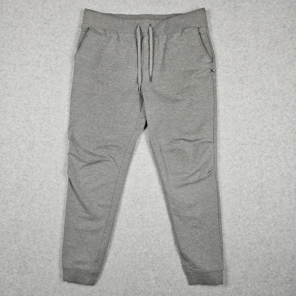 Cuts (Mens XL) Gray Joggers Hyperloop Sweatpant Athletic Loungewear Pants Active